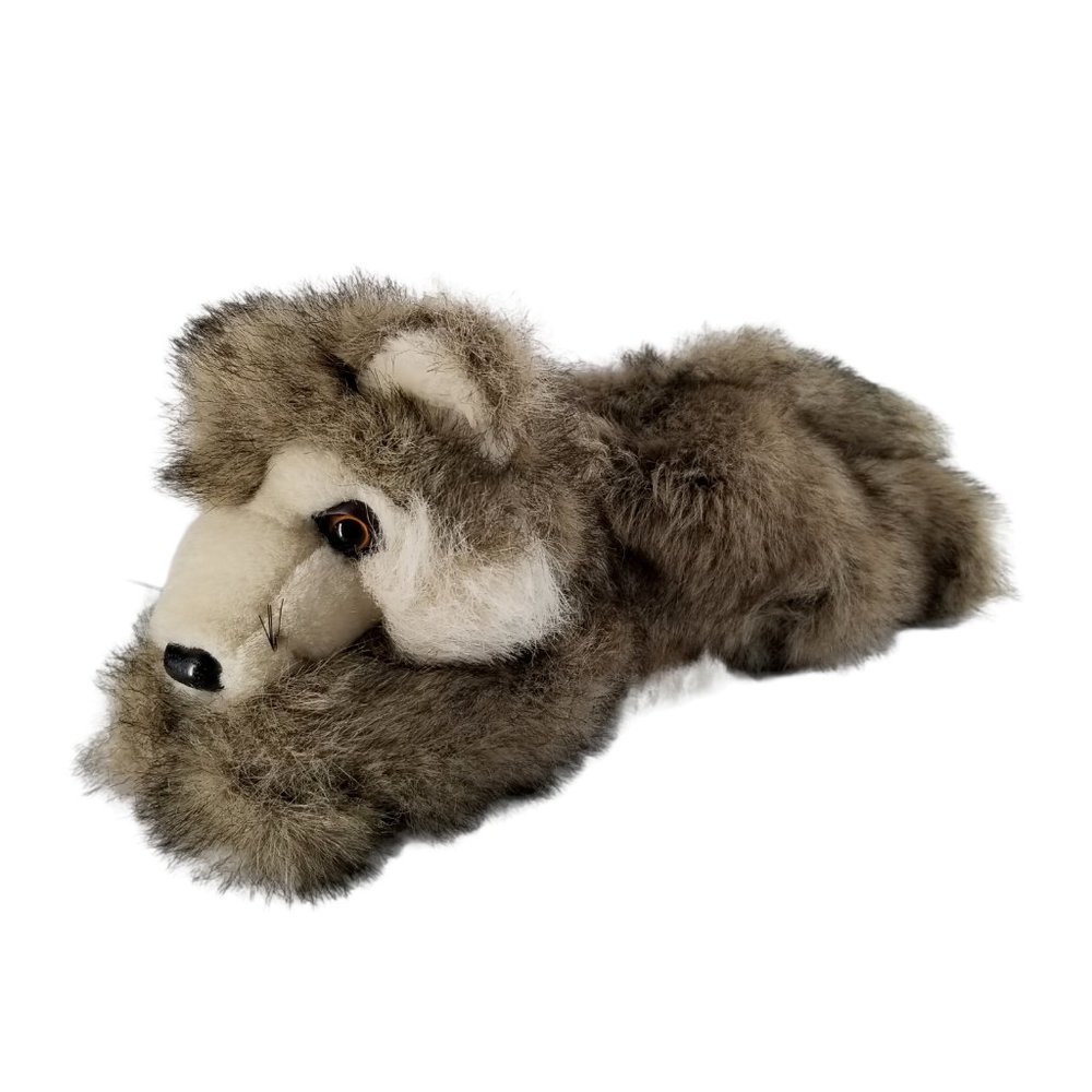 Purr-fection Husky Wolf Dog Plush Stuffed Animal Toy MJC Vintage Purrfection '92